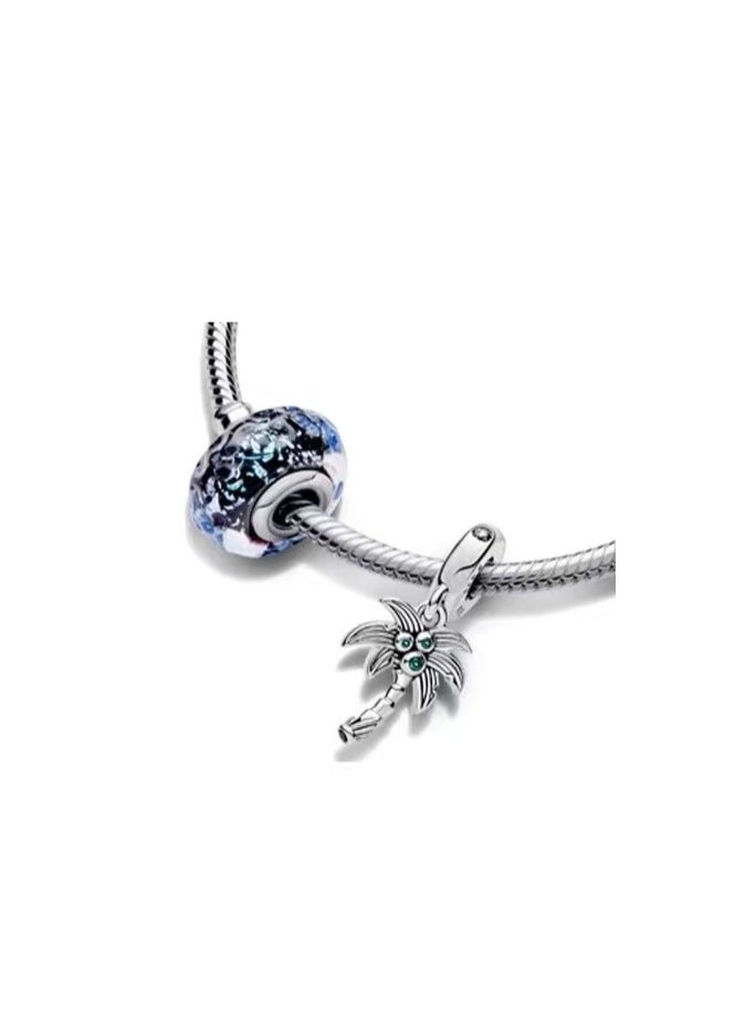 PANDORA - Pandora dark blue silver sea bracelet - Image 1