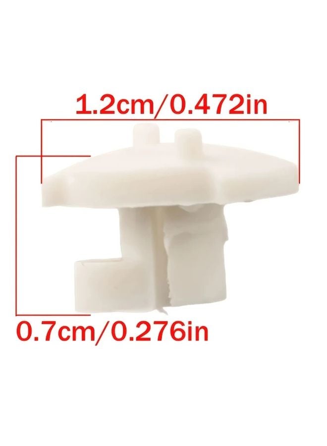 2 Pcs Beige RV Fridge Vent Winter Closing Clips For Dometic Caravan Motorhome - Image 3