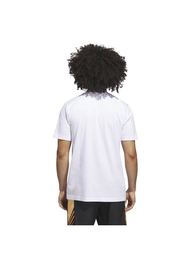 Adidas Spotlight Tee 2 White Basketball T-Shirts For Men S - Image 3