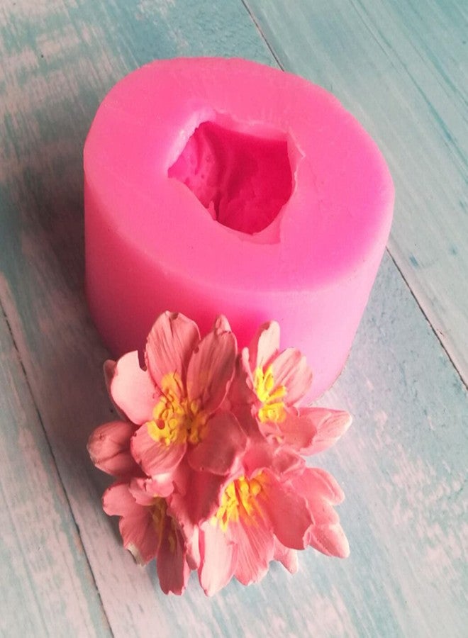 Anktily Plum Bossom Flower Silicone Soap Mold Candle Mold Fondant Chocolate Candy Cake Decorating Mould Resin Clay Baking Pastry Tools - Image 5