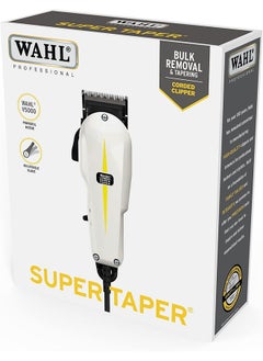 WAHL WAHL 8467-100, Super Taper Professional Wired Hair Clipper, white  - Image 1