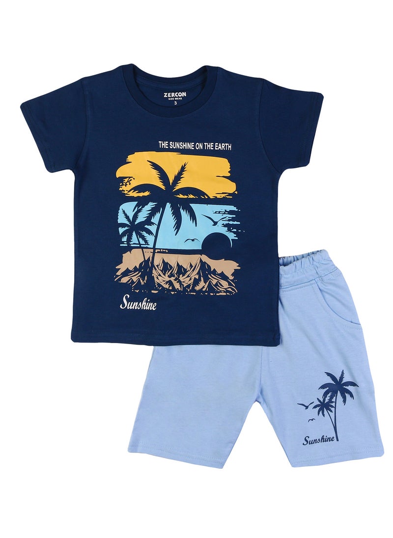Zercon Summer Pajama Set for Boys  - Image 1