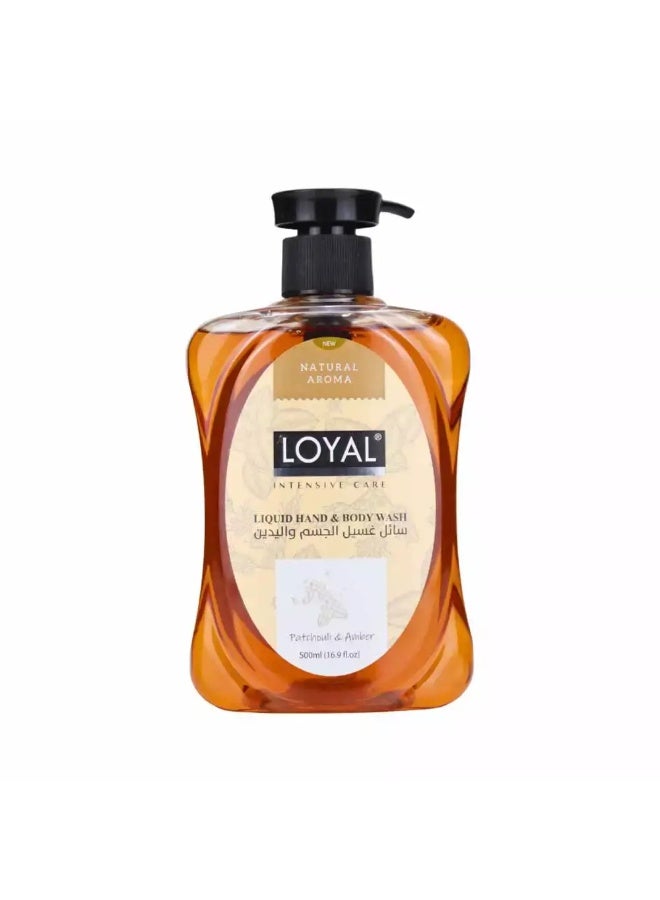 loyal غسول اليدين والجسم بالباتشولي والعنبر - 500 مل - Image 1