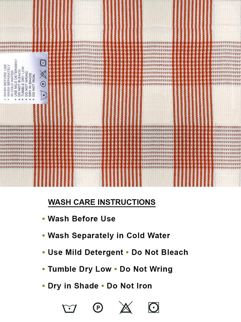 Athom Trendz Athom Living Cotton Lightweight Quick-Dry & High Absorbant Bath Towel, Pin Stripes Green -75x150 cm (Pack of 3) - Image 4