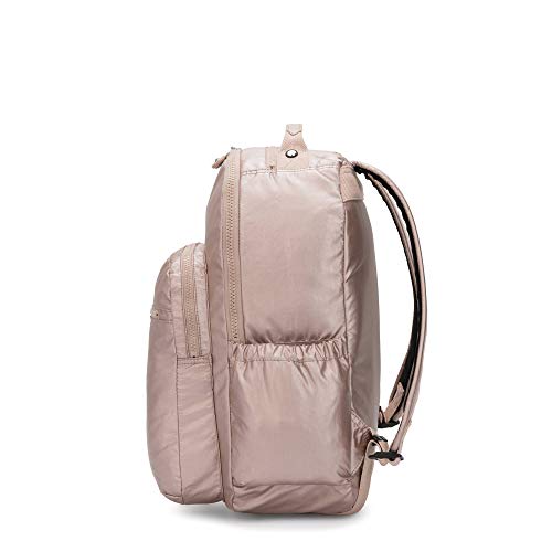 KIPLING KIPLING حقيبة ظهر كيبلينغ سيول الكبيرة المعدنية 15 بوصة للابتوب كواتز المعدنية - Image 4