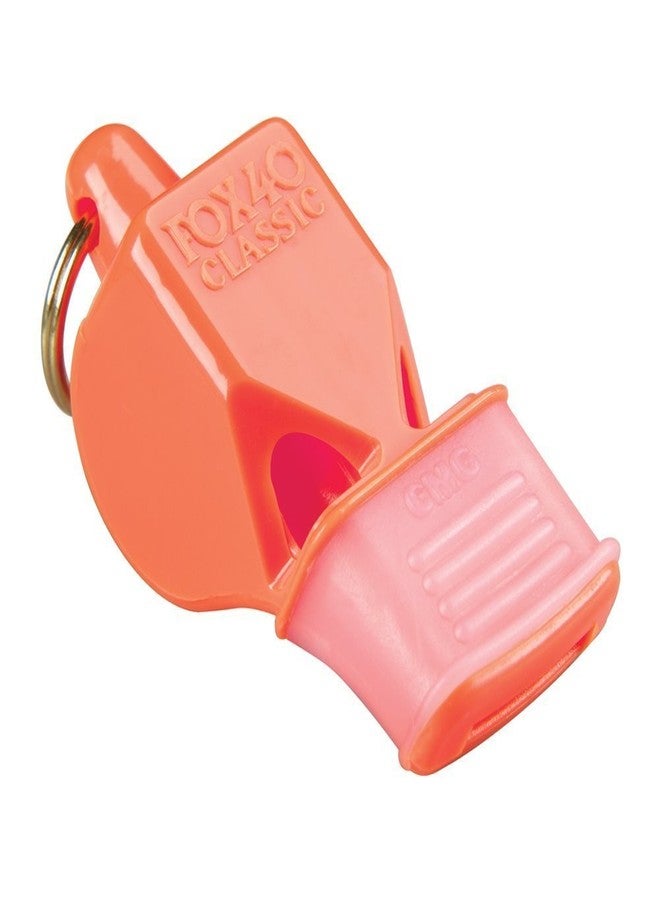 Fox 40 CMG Whistle with Cushioned Mouth Grip - Orange - Image 2
