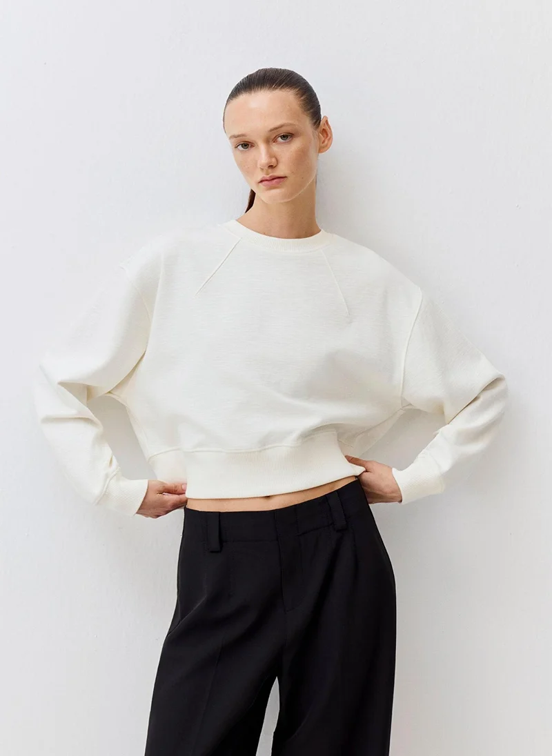 MAVI Ecru Sweatshirt