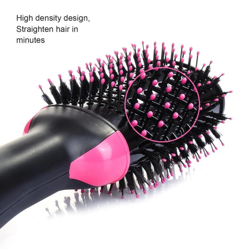 Derovan 3-in-1 Hot Air Styling Brush – Dryer, Straightener & Volume Enhancer with Ionic Technology - Image 5