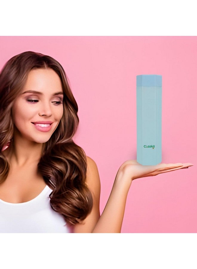 Clazkit Plastic Hexagon Shaped Water Bottle| Office Bottle | Gym Home Kitchen Travel Hiking Treking Set Of 3 1 Litre, Multicolor - Image 4