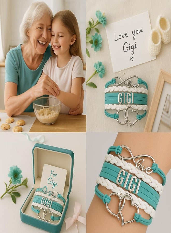 Infinity Collection Gigi Gift, Gigi Infinity Charm Bracelet for Women, Grandma Jewelry, Great Grandma Gifts, Mothers Day, Reveal - Image 2