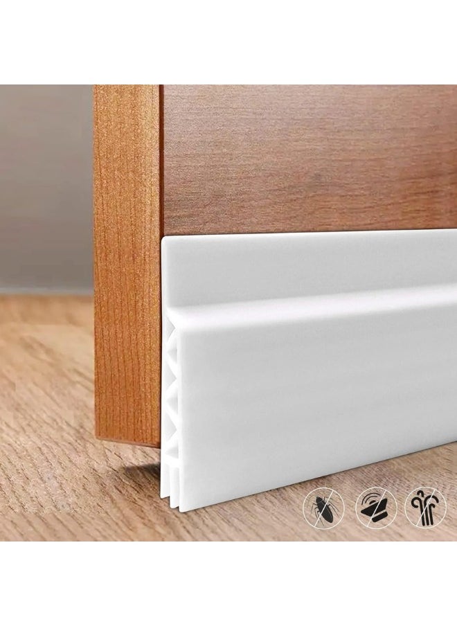 AlsayedP - AlsayedP Door Draft stopper, Bottom Seal for Exterior & Interior Doors Blocker for Insects Dust Noise and weather Stripping 2”W x 39”L - Image 1