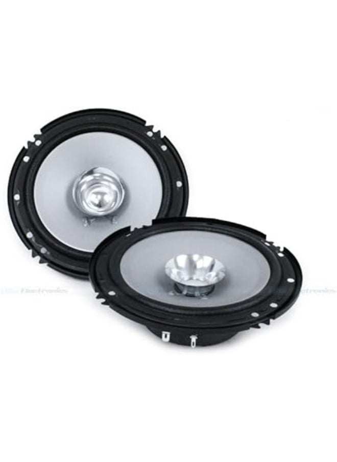 كينوود - مكبر صوت KENWOOD مثبت بشكل مسطح KFC-S1656 أقصى قوة 300 واط 30 واط RMS 16 سم مخروط مزدوج: يوفر سهولة التركيب مع تصميم مثبت بشكل مسطح، مناسب لمختلف موديلات السيارات. - Image 1