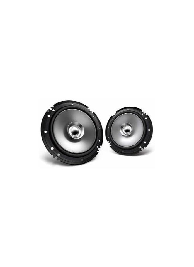 كينوود - مكبر صوت KENWOOD مثبت بشكل مسطح KFC-S1656 أقصى قوة 300 واط 30 واط RMS 16 سم مخروط مزدوج: يوفر سهولة التركيب مع تصميم مثبت بشكل مسطح، مناسب لمختلف موديلات السيارات. - Image 1
