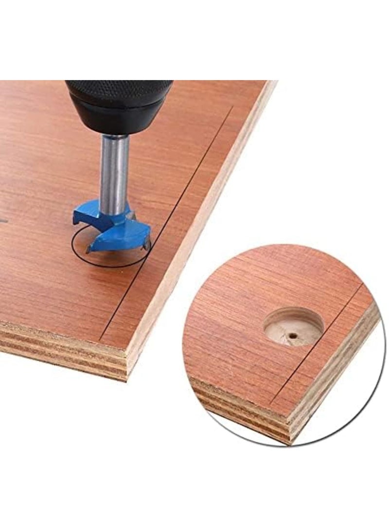 Luckam Door Hinge Template, 35mm Concealed Hinge Boring Jig Wood Furniture Door Cabinets Hinge Installation Tool Hinge Hole Drilling Tool - Image 3