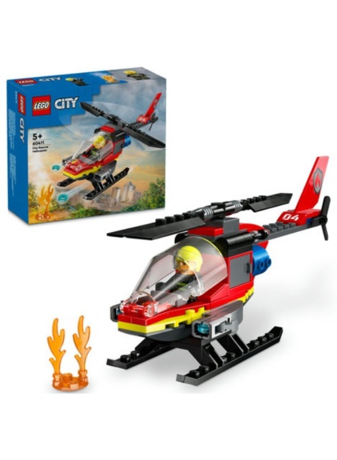 LEGO Fire Rescue Helicopter - Image 1