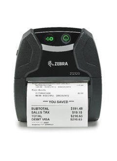 Zebra ZQ320 Mobile Receipt Printer and Label Printer, ZQ32-A0E02TE-00