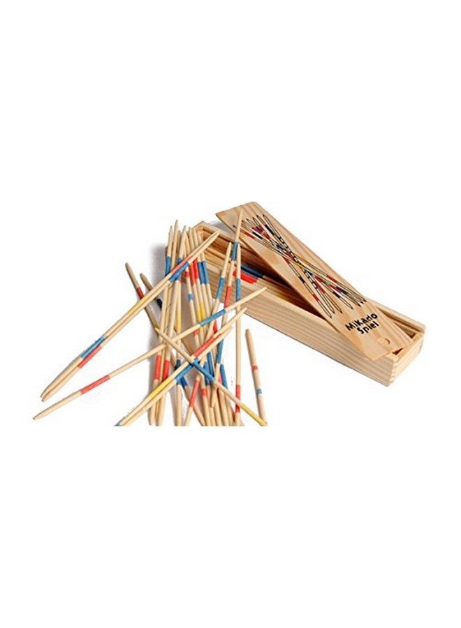 Trinkets & More Trinkets & More - Mikado | Wooden 31 Pick-Up Sticks | Best Return Gift | Fun Family Indoor Board Game for Adults and Kids 5+ Years (Pack of 8) - Image 4
