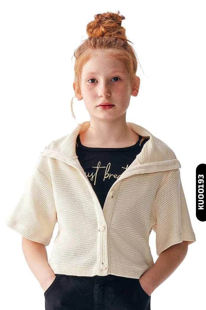 NK Kids Girls' Cardigan, Ages 8-14, Size 36436