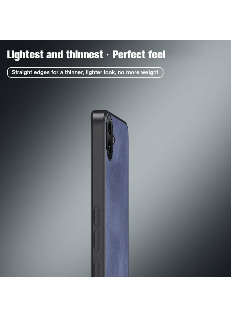 General - Fibre Skin Feeling Leather Case for Nothing CMF Phone 1 (2024),TPU Soft Frame Camera Protect,Shockproof and Drop-Proof Cell Phone Case for CMF Phone 1 - Image 1