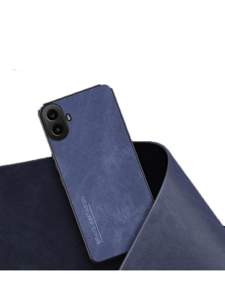 General - Fibre Skin Feeling Leather Case for Nothing CMF Phone 1 (2024),TPU Soft Frame Camera Protect,Shockproof and Drop-Proof Cell Phone Case for CMF Phone 1 - Image 1
