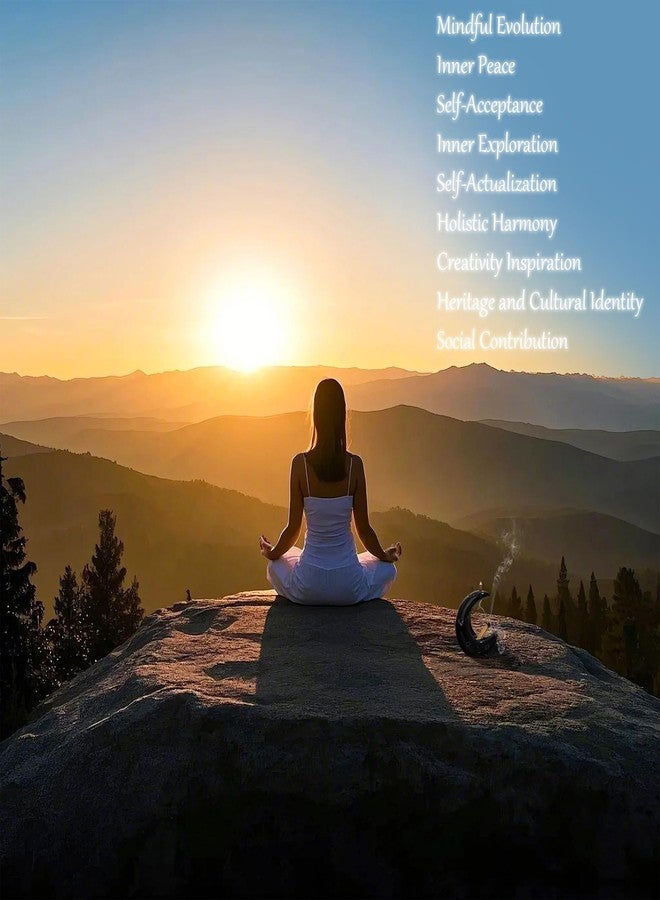 ZenBless Moon Versatile Ceramic Backflow Incense Holder and Burner Waterfall,for Burning Sage, Palo Santo, Backflow Cone and Candle,Aromatherapy Ornament Home Room Decor,The Ideal Present (Black) - Image 3