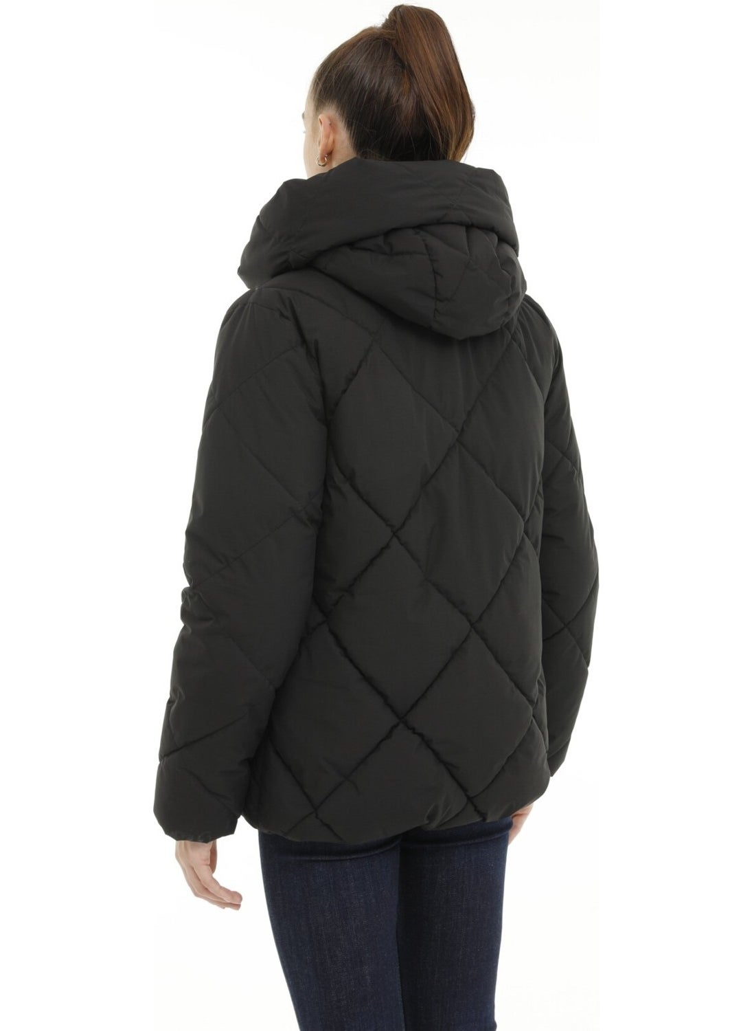 LUMBERJACK - Wl Kelly 2GF800 3pr Black Women's Short Coat - Image 1