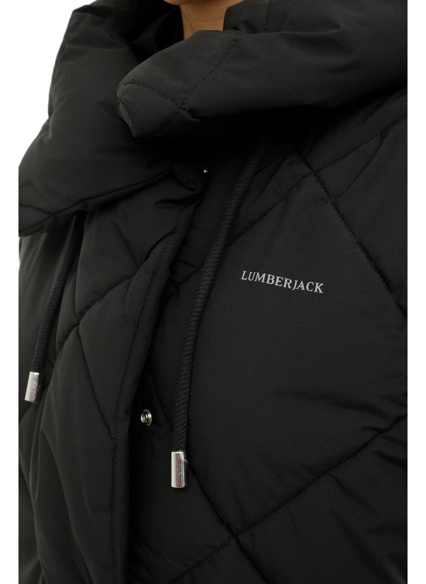 LUMBERJACK - Wl Kelly 2GF800 3pr Black Women's Short Coat - Image 1