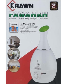 KRAWN Electric air humidifier with essential oil diffuser 