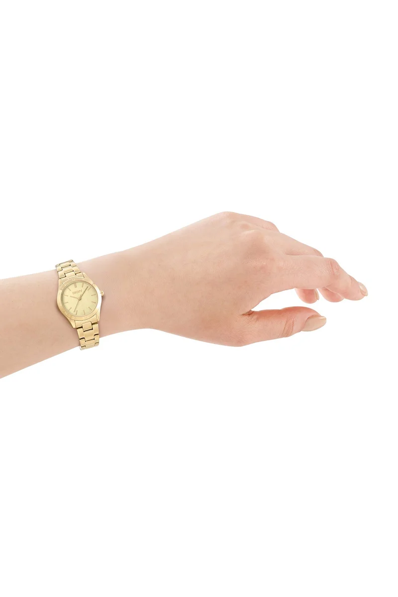 د ك ن ي Women Logo Watch