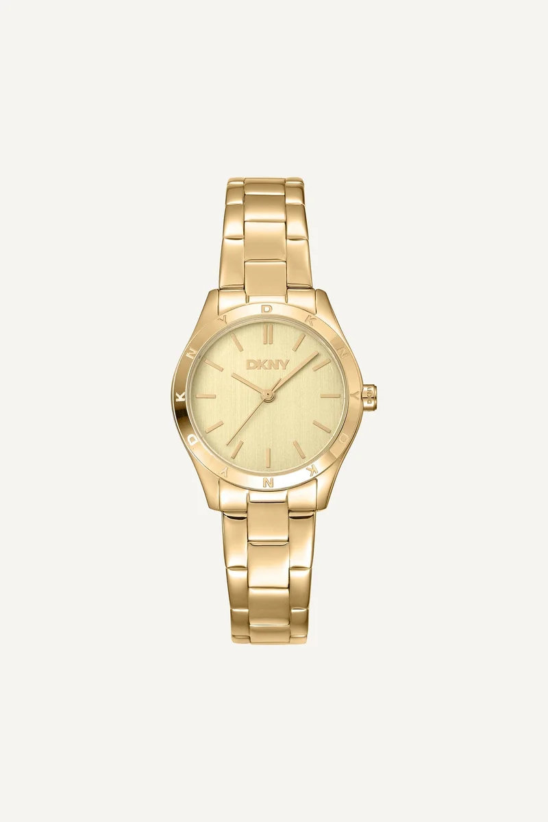 د ك ن ي Women Logo Watch