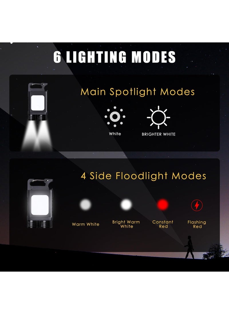 COLBEX COLBEX Rechargeable Keychain LED Flashlights Mini Small Compact Portable Flashlight Bright 300 Lumens Magnetic Multi Mode Versatile Key Chain Lights  - Image 4