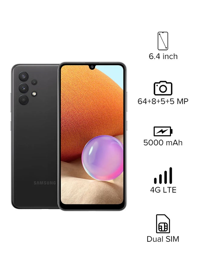 Galaxy A32 Dual SIM Awesome Blue 6GB RAM 128GB 4G LTE- Middle East Version