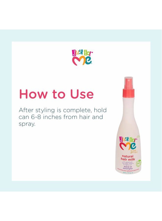 Just for Me Hair Milk Leave-in Detangler 10 Ounce - Pack Quantity: 1 - Image 5