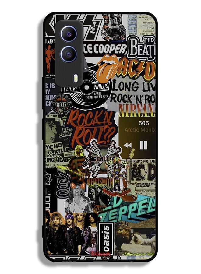 Tolwak Vivo T1x Protective Case Cover Long Live Rock N Roll - Image 2