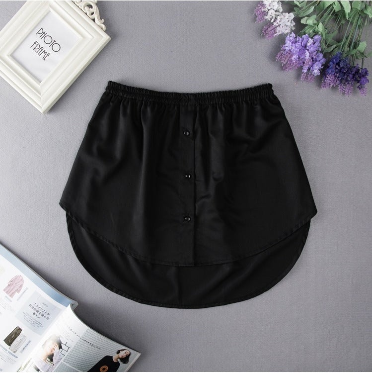 European and American Style All-match Fake Hem Sweater Inner Hem Skirt Casual Base Skirt Children's Short Skirt Fake Skirt - Image 3