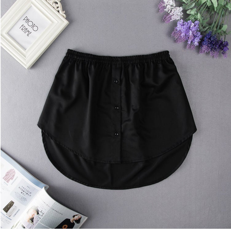 European and American Style All-match Fake Hem Sweater Inner Hem Skirt Casual Base Skirt Children's Short Skirt Fake Skirt - Image 1