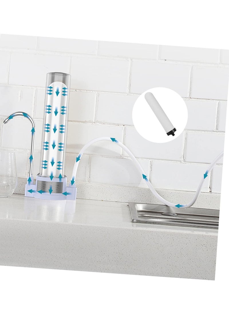 Excefore - Water Filter Element Replacement Set, Complete Water Filtration Solution for Home and Travel, Includes RO Filter, Ceramic Filter, and Plastic Filter Core - Image 1