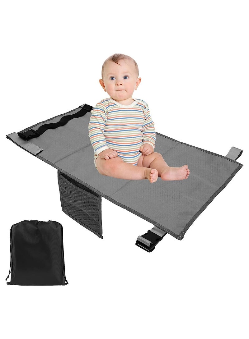 Toddler Airplane Seat Extender Airplane Foot Hammock for Kids Plane Travel Foot Rest Baby Airplane Footrest Bed Airplane Travel Essentials for Children to Lie Down on Plane - Image 1