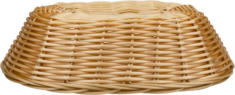 Yesland 16 Pack Plastic Oval Baskets Food Storage  Fruit Basket 834 x 614 x 234 Inches Basket Bin for Kitchen Restaurant Centerpiece Display - Image 4