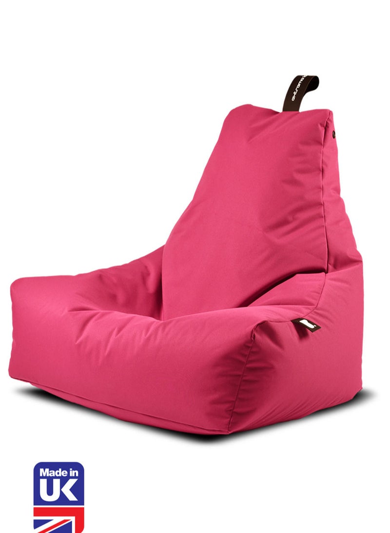 Extreme Lounging® - Original Mighty Bean Bag - Made in UK - Premium Quality Double Stitched Bean Bag - UV Protected & Waterproof - Large BeanBags Chair - Ideal for Indoor & Outdoor Use - Pink - Image 1