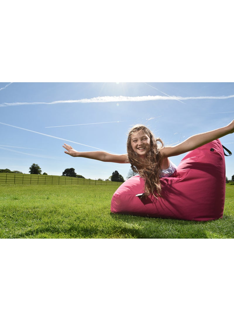 Extreme Lounging® - Original Mighty Bean Bag - Made in UK - Premium Quality Double Stitched Bean Bag - UV Protected & Waterproof - Large BeanBags Chair - Ideal for Indoor & Outdoor Use - Pink - Image 2