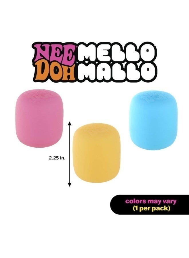 NeeDoh Mello Mallo Squishy Toy, Sun-Activated Color-Changing Marshmallow Stress Ball, Soft Squeeze Fidget Toy for Kids & Adults - Image 2