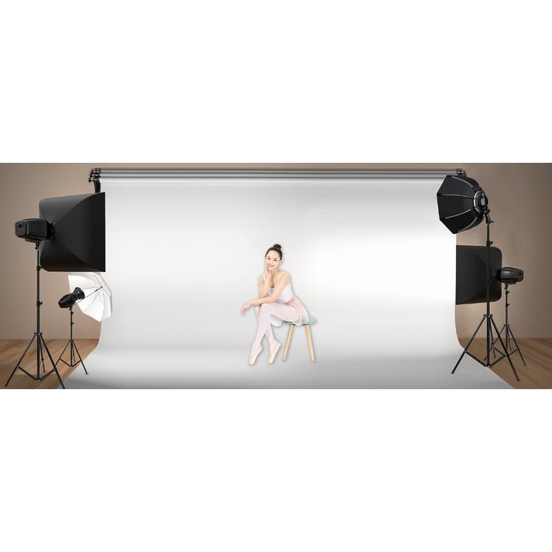 Yacam LS-950 9 Feet Heavy Duty Light Stand Portable Foldable for Ring Light, Flash, Reflector, Diffuser, Professional Photo & Video Studio Shooting - Image 4