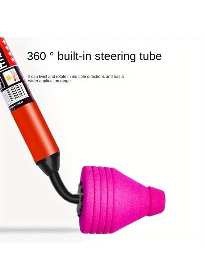 One Shot High Pressure Air Drain Blaster Human Operated Pump Plunger Durable Rubber Toilet Sink Clog Remover - Image 4