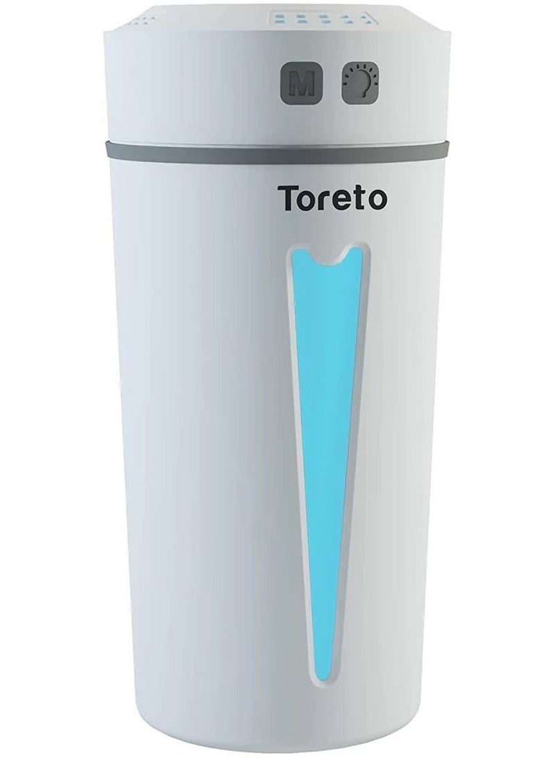 Toreto Essence Humidifier Aroma Diffuser 260ml, TOR-1109(white)  - Image 1