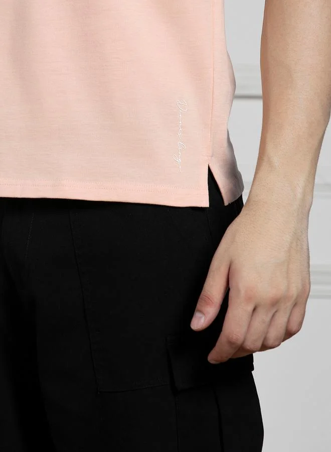 Dennis Lingo Dennis Lingo Regular Fit Solid Polo with Patch Pocket