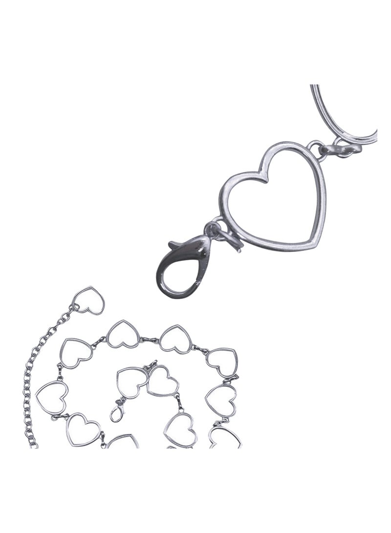 Love waist chain Metal accessories Everything Love style belt dress accessories Summer women's waist chain - Image 2