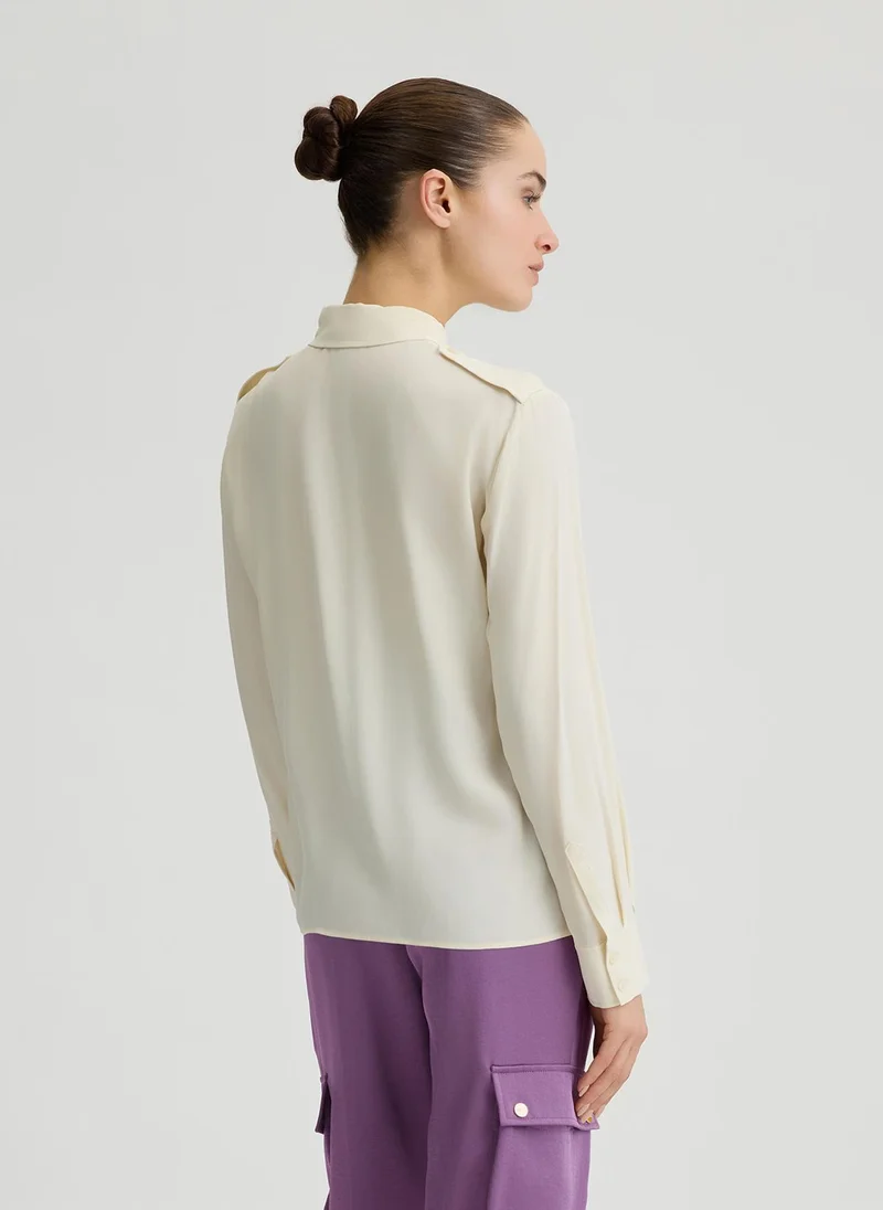 Liu Jo Crêpe de chine shirt