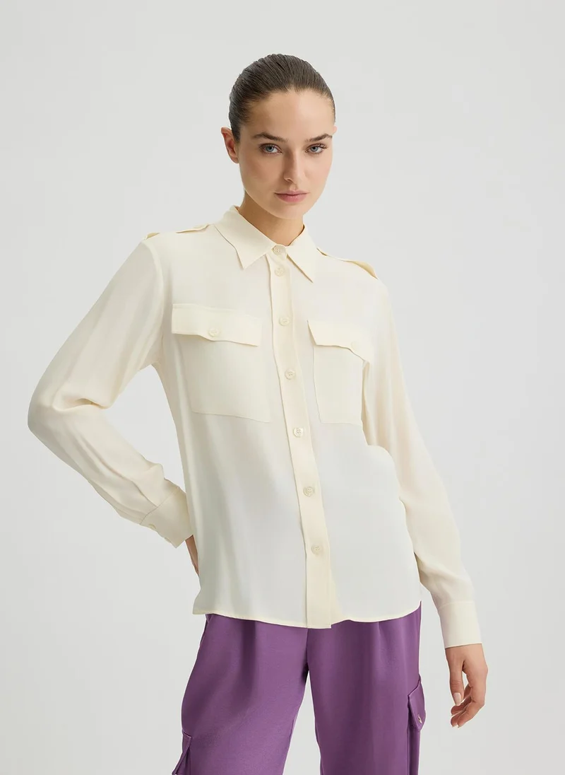 Liu Jo Crêpe de chine shirt