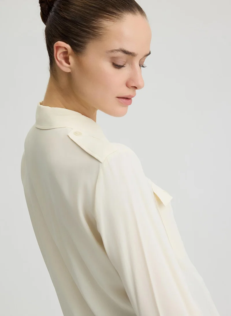 Liu Jo Crêpe de chine shirt